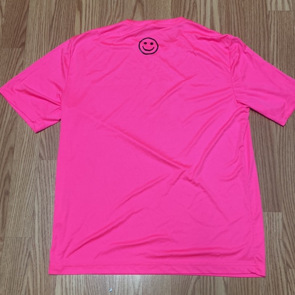 Bright pink crush jersey tee - Picture 3 of 4